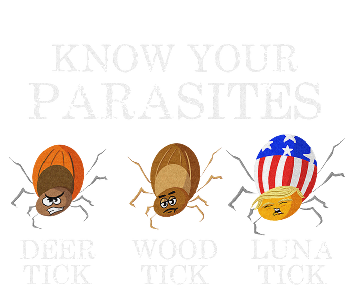 Know Your Parasites Anti Trump Luna Tick T-Shirt