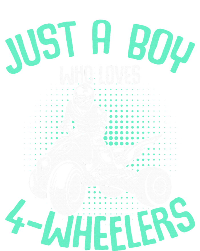 Just A Boy Who Loves 4 Wheelers Atv Quad PosiCharge Competitor Tank