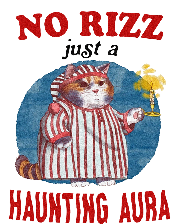 Funny No Rizz Just Haunting Aura Gift Magnet