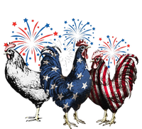 Funny Patriotic Usa Chicken  4th Of July Chicken Gift Women's Long Sleeve Flannel Pajama Set 