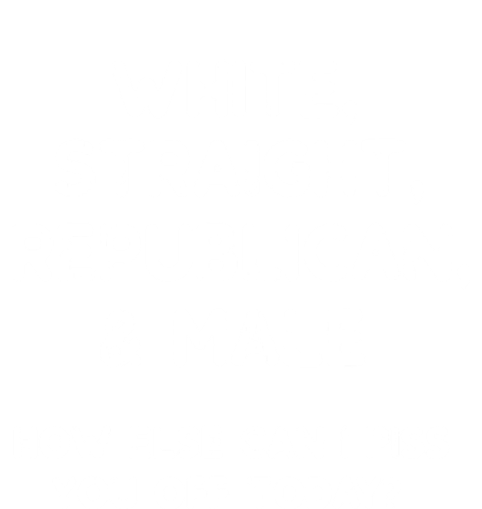 White Straight Republican Male PosiCharge Competitor Tank