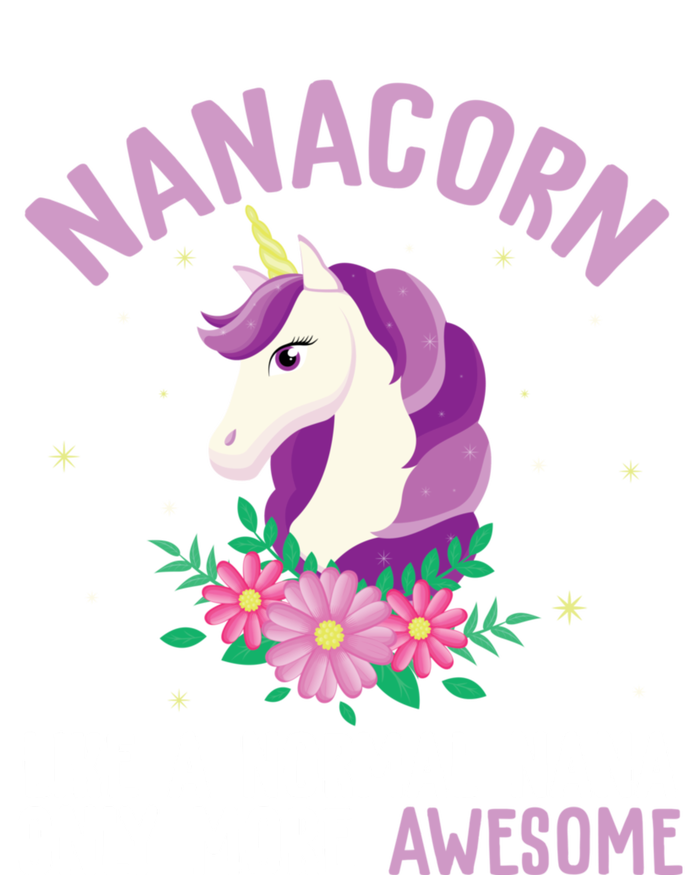 Nanacorn Like A Normal Nana Only More Awesome Happy Grandma Pom Pom 12in Knit Beanie