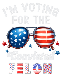 IM Voting For The Convicted Felon Funny Pro Trump 2024 Cooling Performance Crew T-Shirt