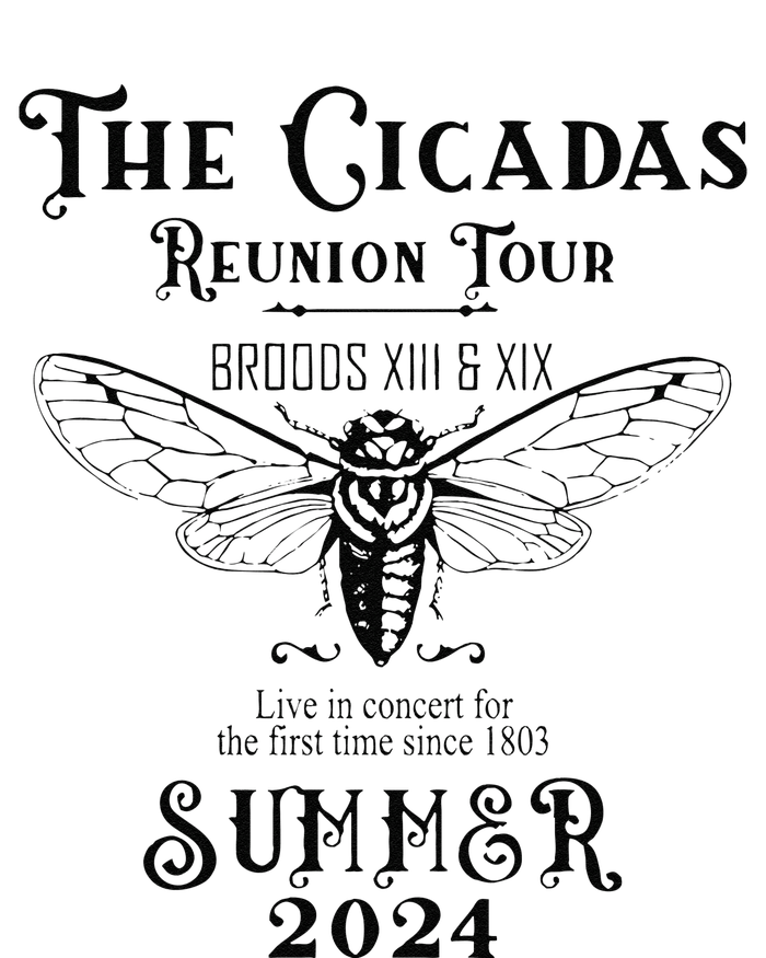 The Cicadas Reunion Summer 2024 T-Shirt