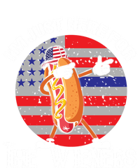 Hot Dog IM Just Here For The Wieners 4th Of July American Great Gift V-Neck T-Shirt