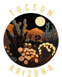 Tucson Arizona Desert At Night Painting Gift T-Shirt