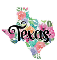 Texas Home State Pride Floral Vintage Texas Retro Flowers Sustainable Bucket Hat