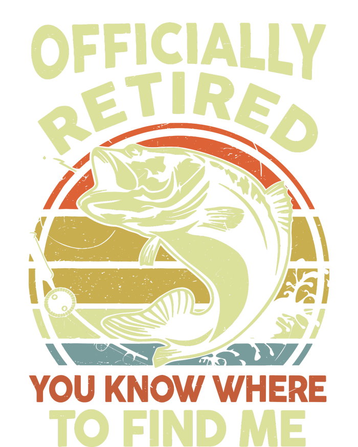 Bass Fish Retire Retirement Funny Grandpa Fishing T-Shirt