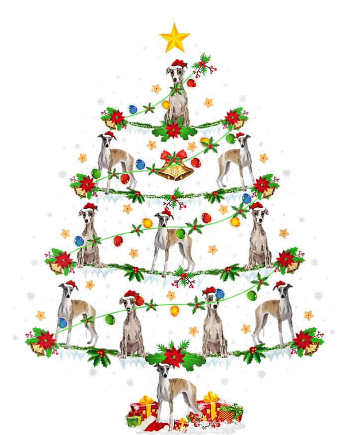 Whippet Dog Lover Xmas Lighting Whippet Christmas Ree Sustainable Bucket Hat