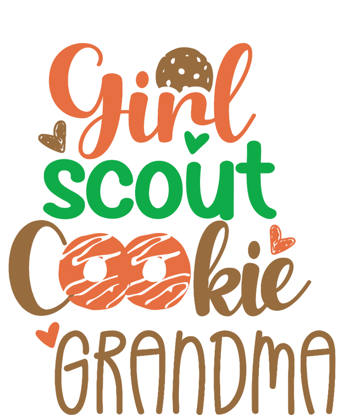 Scout For Girl Cookie Grandma Scouting Family Matching Funny Women's V-Neck T-Shirt