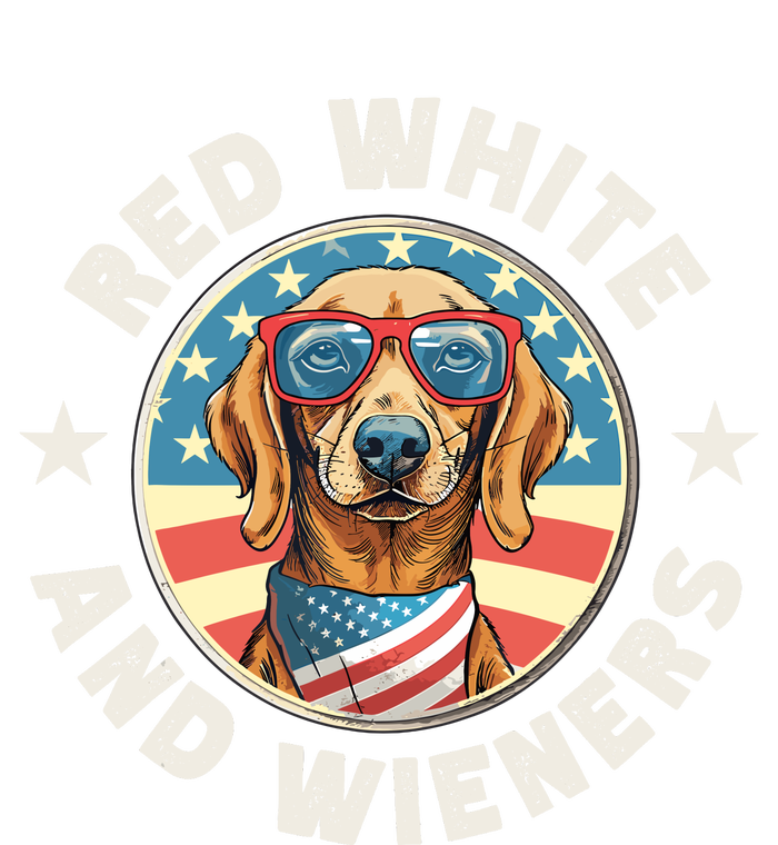 Funny Dachshund Red White And Wieners Weiner Dog 4th Of July T-Shirt