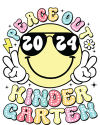 Peace Out Kindergarten Retro Smile Last Day Of School 2024 Women’s Perfect Tri Rocker Tank