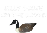 Funny Meme Silly Goose On The Loose Joke Dry Zone Grid Polo