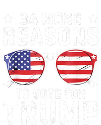 34 More Reasons To Vote For Trump Retro Trump 2024 Convicted Felon T-Shirt