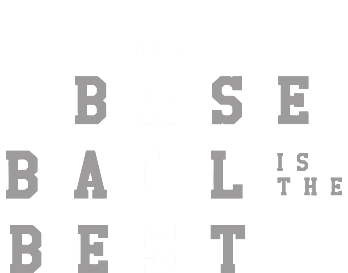 End Als Baseball Is The Best Hoodie