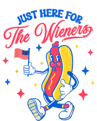 IM Just Here For The Wieners 4th Of July Hot Dog Cute Gift Full Zip Hoodie