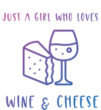 Just A Who Loves Wine And Cheese Charcuterie Foodie Cute Gift T-Shirt