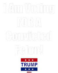 I Am Voting For A Convicted Felon Trump 2024 PosiCharge Competitor Tank