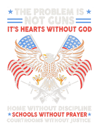 The Problem Is Not Guns ItS Hearts Without God Tall T-Shirt