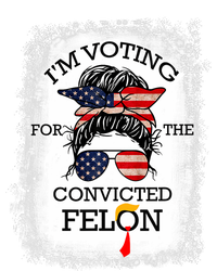 Trump 2024 Convicted Felon IM Voting Convicted Felon 2024 Performance Fleece Hoodie