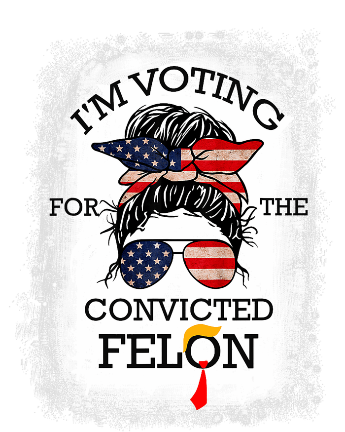 Trump 2024 Convicted Felon IM Voting Convicted Felon 2024 Performance Fleece Hoodie