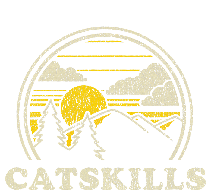 Catskills New York Ny Vintage Hiking Mountains T-Shirt