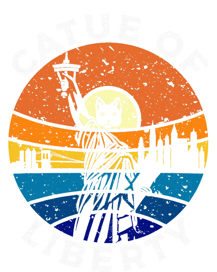 Catue Of Liberty Cat Statue Of Liberty New York City Kids Sweatshirt