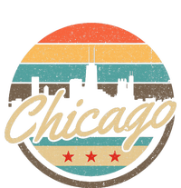 Chicago Flag Skyline Vintage Illinois Usa Souvenir T-Shirt