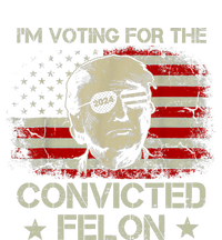 Trump 2024 Convicted Felon IM Voting Convicted Felon 2024 Stand With Trump Valucap Bio-Washed Visor