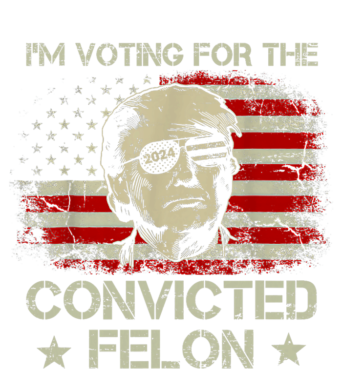 Trump 2024 Convicted Felon IM Voting Convicted Felon 2024 Stand With Trump Valucap Bio-Washed Visor