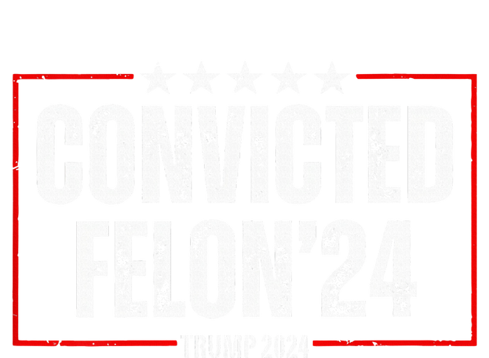 Trump 2024 Convicted Felon Long Sleeve Shirt