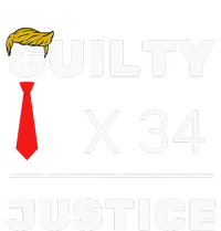 Trump Is Guilty Trump Is Guilty On 34 Counts Women's V-Neck T-Shirt