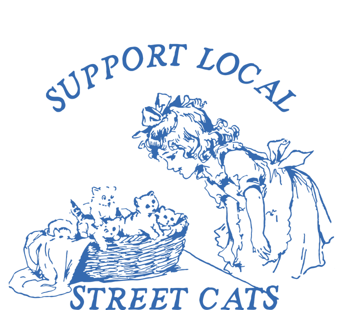 Support Local Street Vintage Graphic T-Shirt