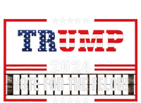 Funny Donald Trump Supporter 2024 Vote For The Felon Pom Pom 12in Knit Beanie