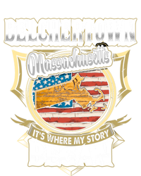 Belchertown Massachusetts Usa Flag 4th Of July Funny Gift Women's T-Shirt