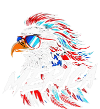 Merica Mullet Eagle Funny 4th Of July T-Shirt