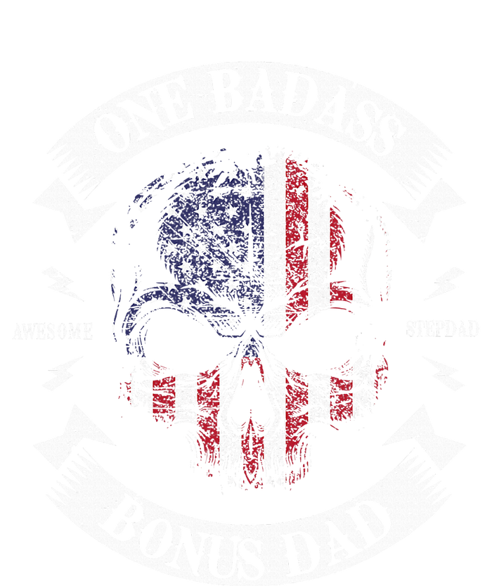 One Badass Bonus Stepdad Birthday Step Dad Canvas