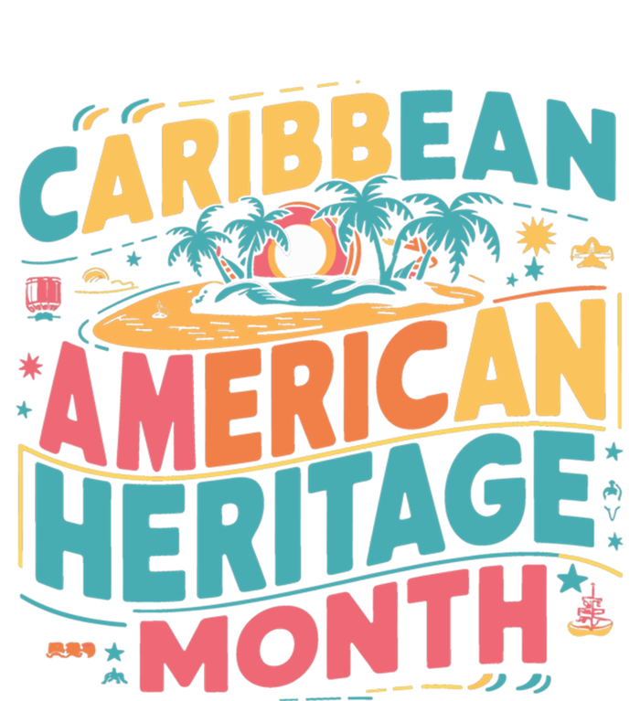 Caribbean American Heritage Month Gift Sweatshirt Cinch Pack Bag