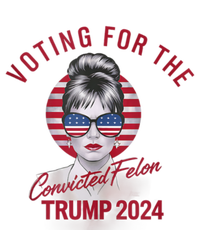 IM Voting For The Convicted Felon Trump 2024 T-Shirt