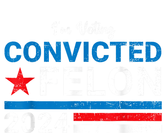 Convicted Felon 2024 Kids Long Sleeve Shirt