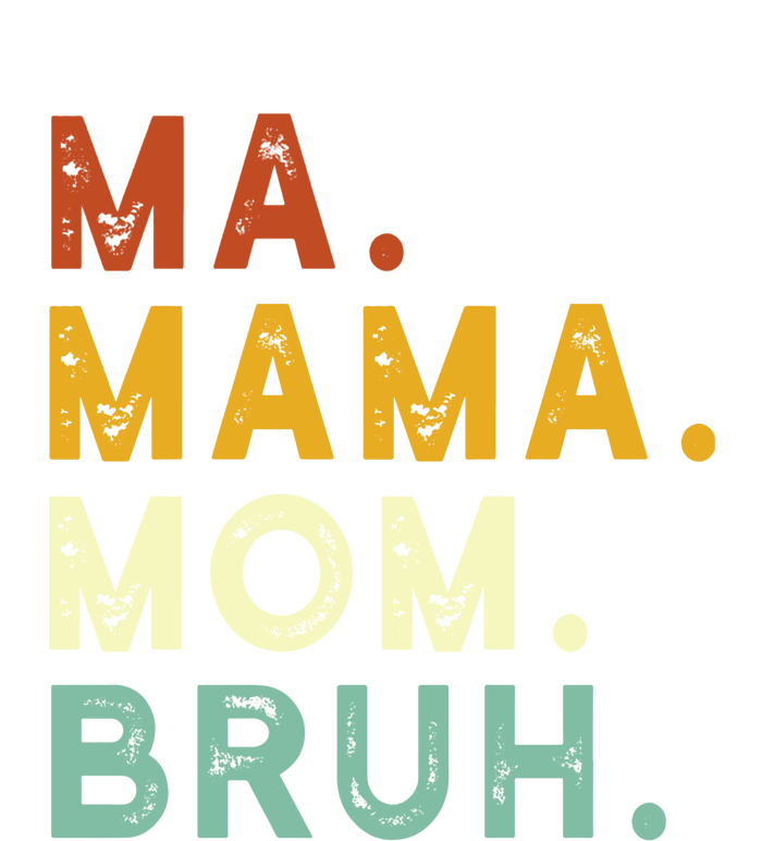 Mama Mom Bruh Retro Ma Women's Fleece Hoodie