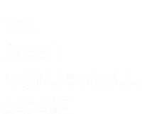 Cute Eat Sleep Volleyball Repeat Volleyball Game Design Gift Coaster