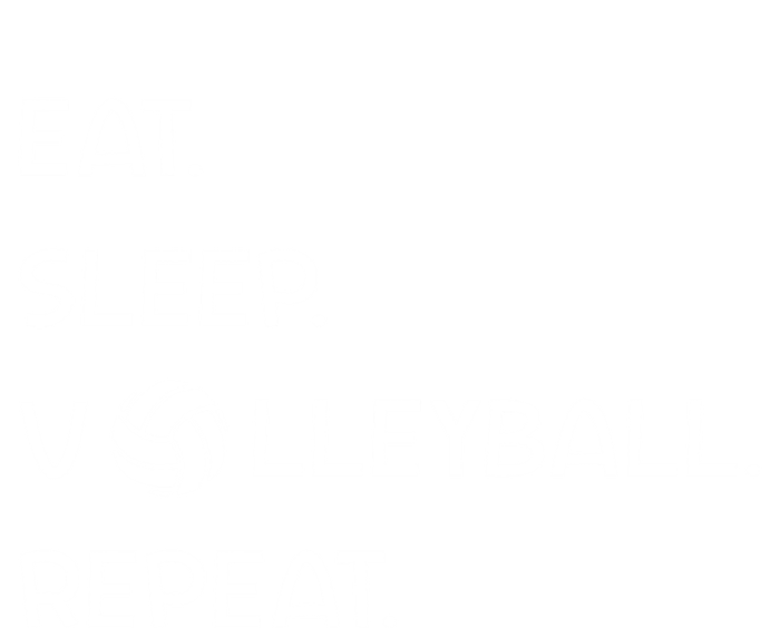 Cute Eat Sleep Volleyball Repeat Volleyball Game Design Gift Coaster