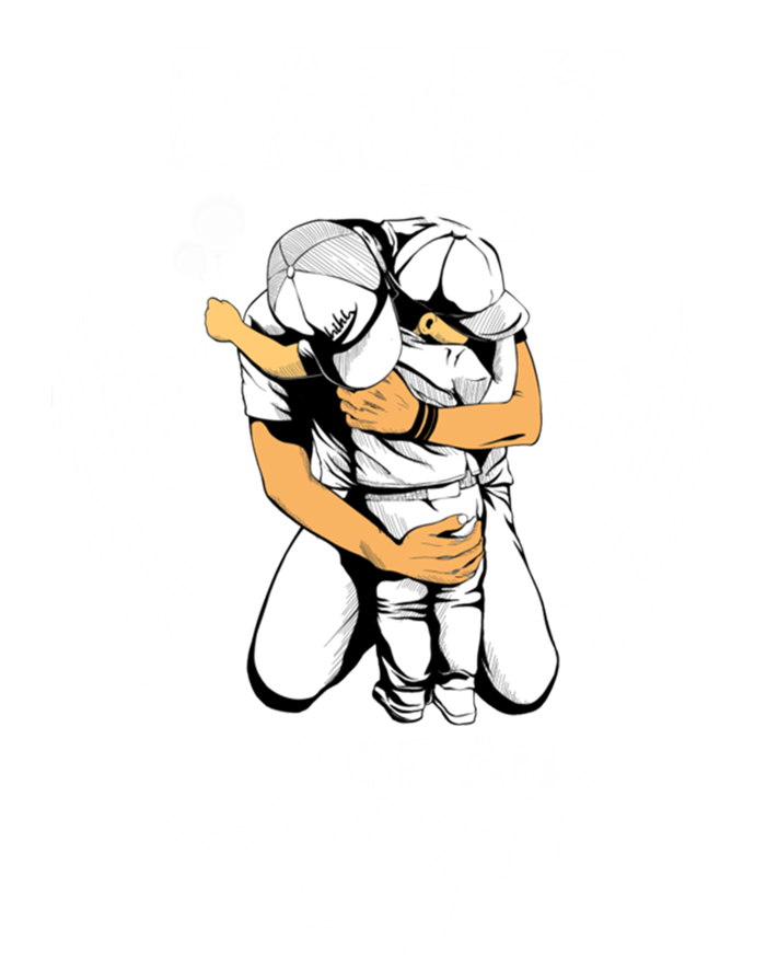 Daddy Of An Angel Pregnancy Infant Loss Awareness Gift Premium T-Shirt