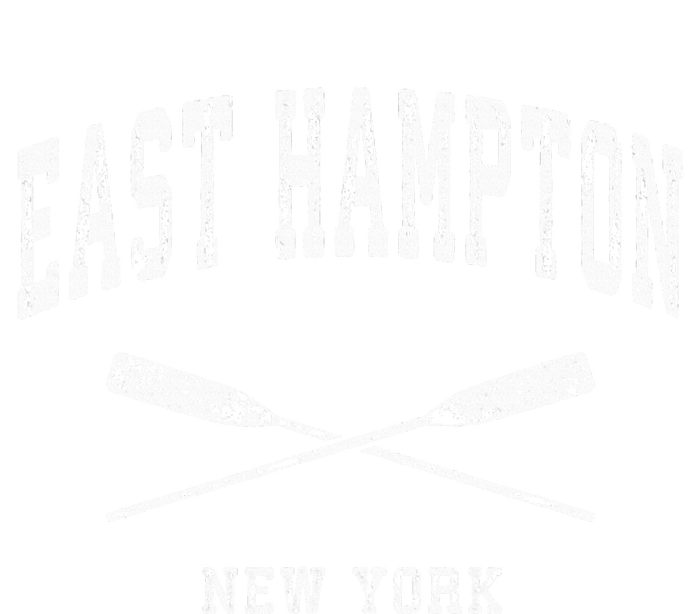 East Hampton New York Vintage Nautical Crossed Oars T-Shirt