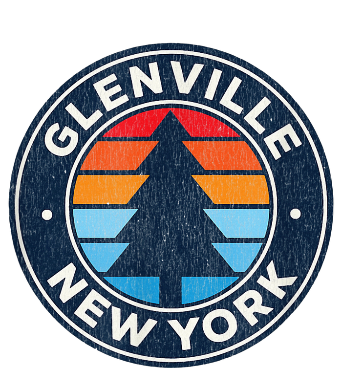 Glenville New York Ny Vintage Graphic Retro 70s T-Shirt