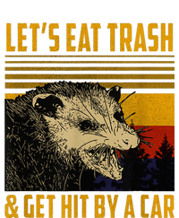 Lets Eat Trash And Get Hit By A Car Vintage Opossum T-Shirt