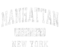 Manhattan New York Ny Vintage Established T-Shirt