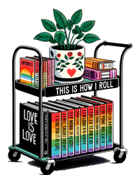 I Roll Pride Lgbtqia Library T-Shirt