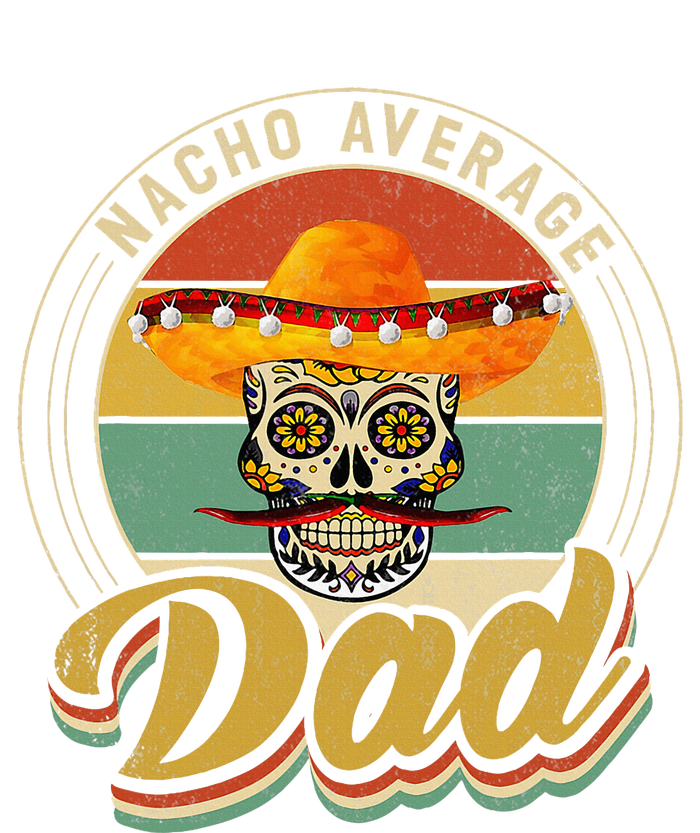 Nacho Average Dad For Mexican Nacho Loving Skull PosiCharge RacerMesh Polo